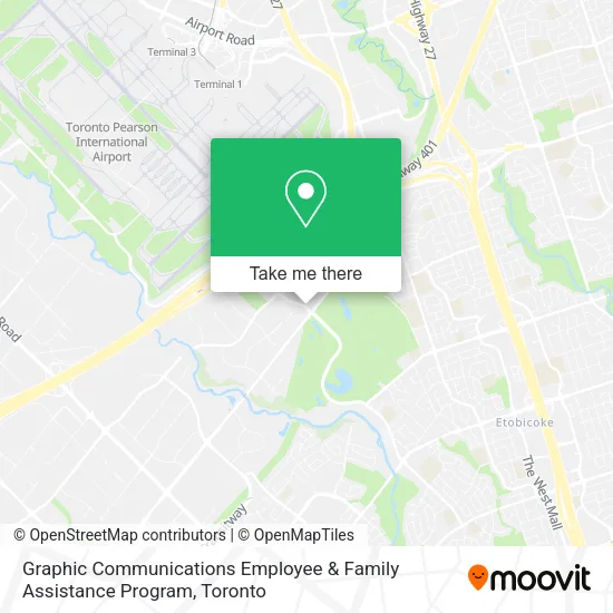 Graphic Communications Employee & Family Assistance Program map
