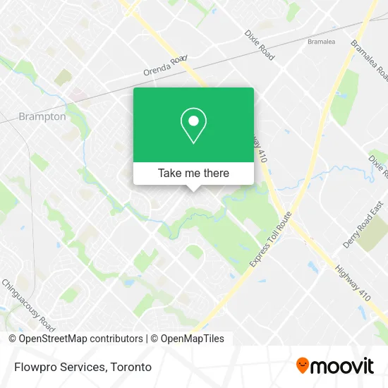 Flowpro Services map