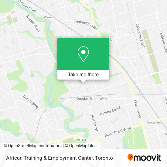 African Training & Employment Center map