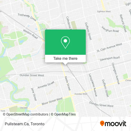 Pullsteam.Ca map