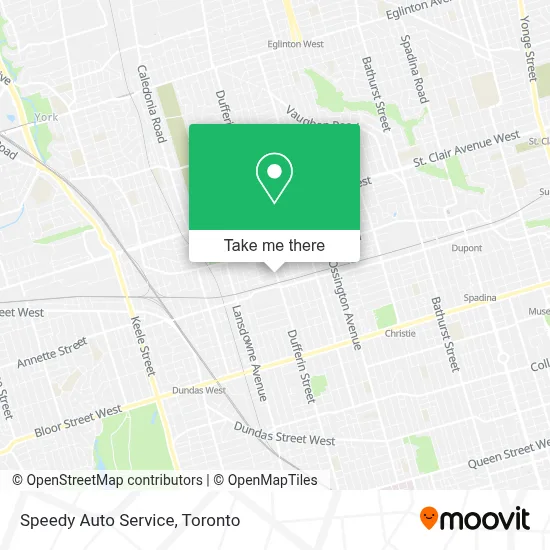 Speedy Auto Service map