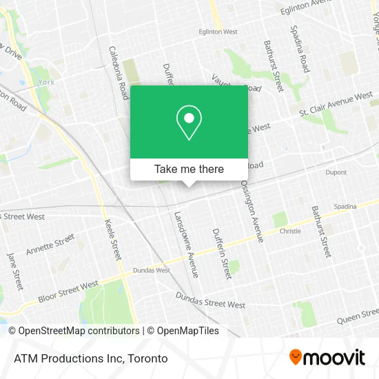 ATM Productions Inc map