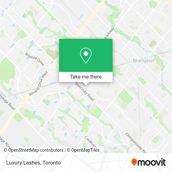 Luxury Lashes map
