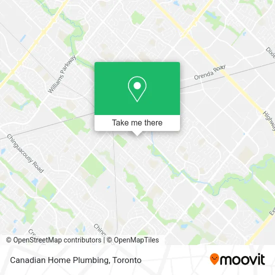 Canadian Home Plumbing map