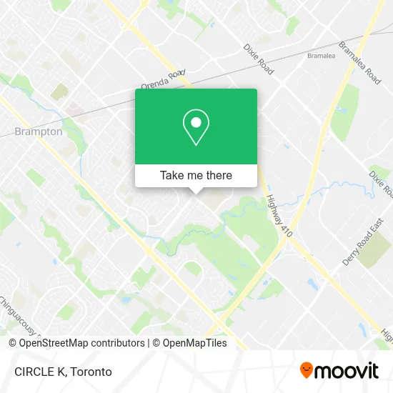 CIRCLE K map