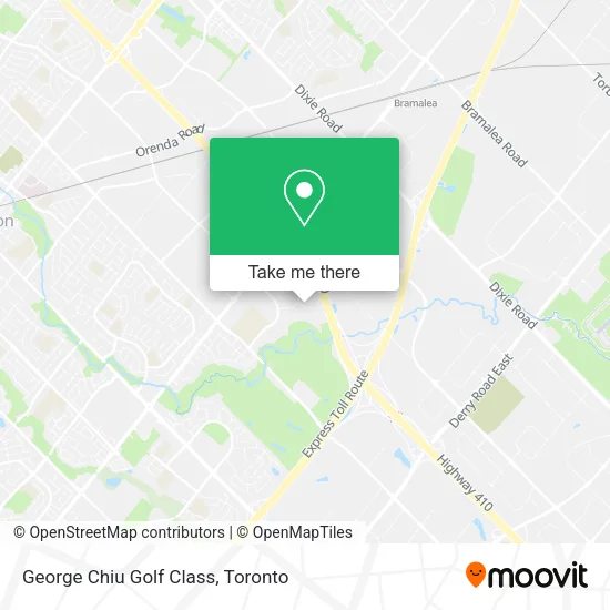 George Chiu Golf Class map