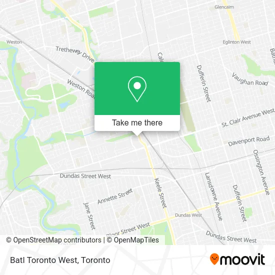 Batl Toronto West map