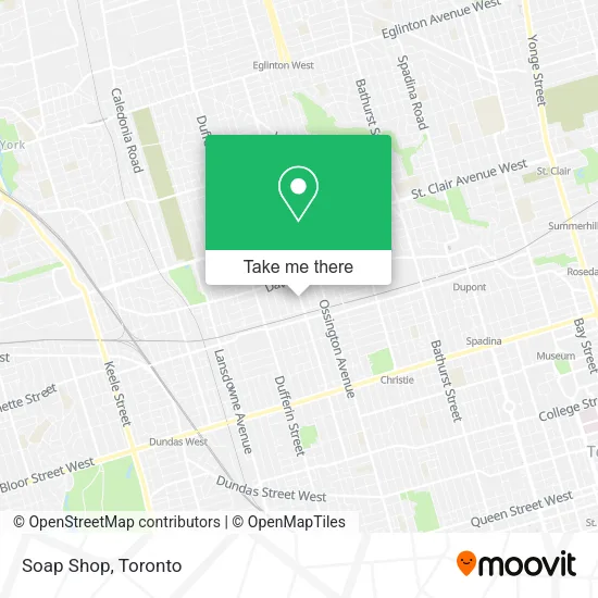 Soap Shop map