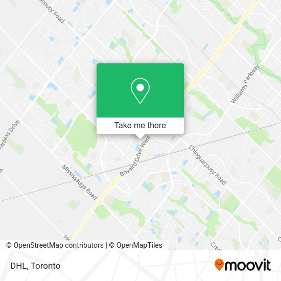 DHL map