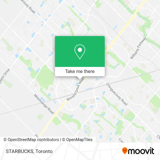 STARBUCKS map