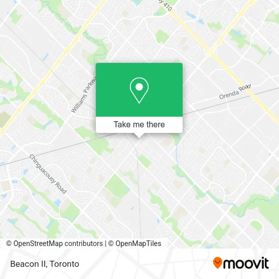 Beacon II map