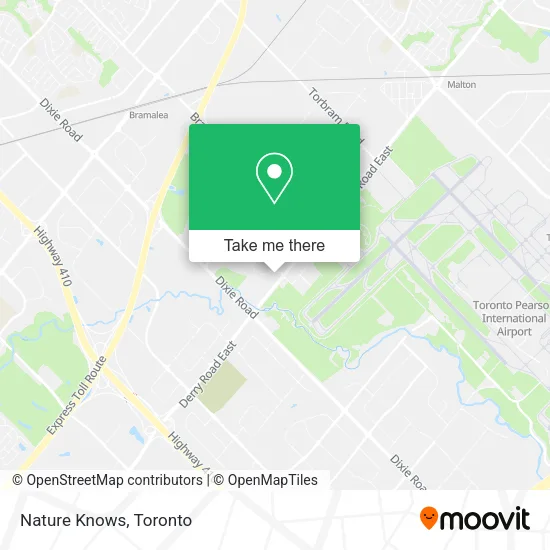 Nature Knows map