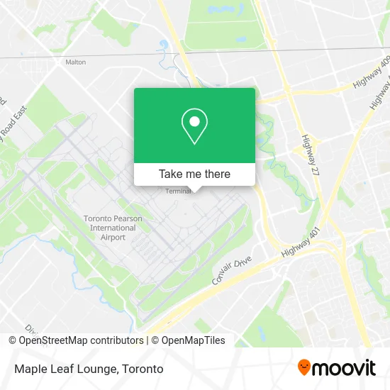 Maple Leaf Lounge map