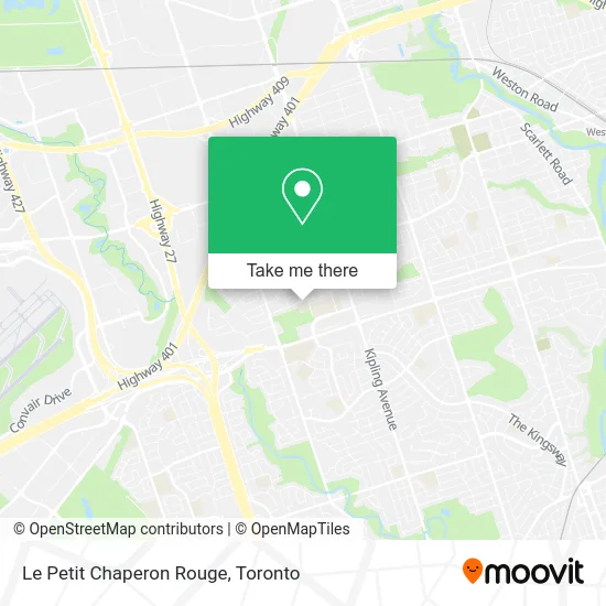 Le Petit Chaperon Rouge map