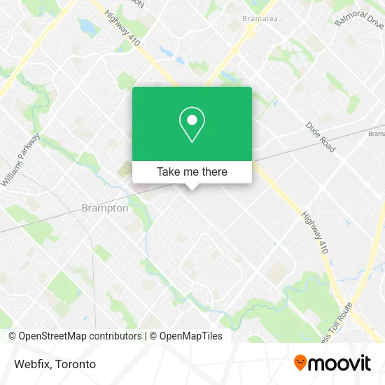 Webfix map