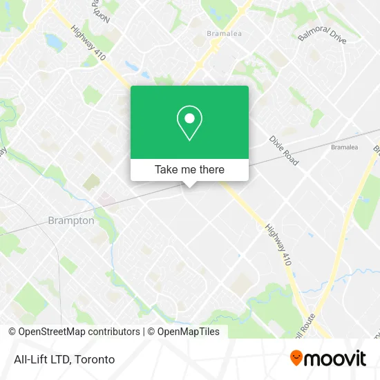 All-Lift LTD map