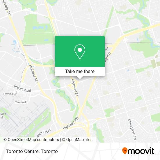 Toronto Centre map