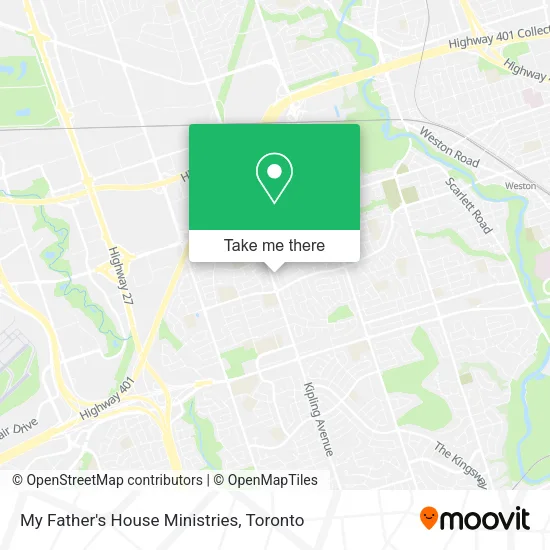 My Father's House Ministries map
