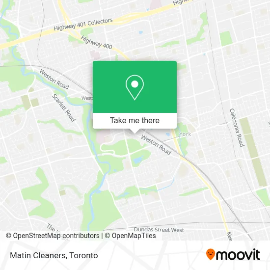 Matin Cleaners map