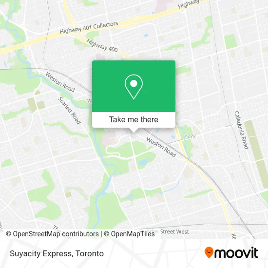 Suyacity Express map