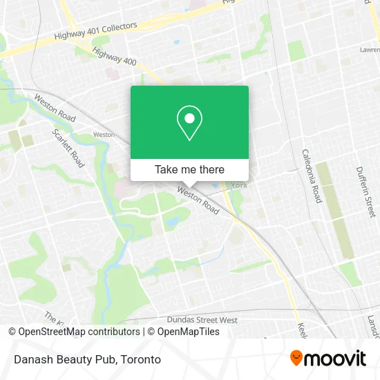 Danash Beauty Pub map