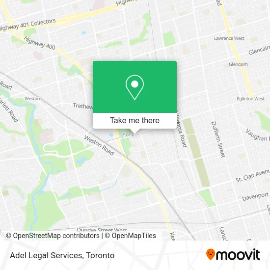 Adel Legal Services map