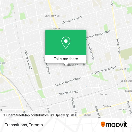 Transsitions map