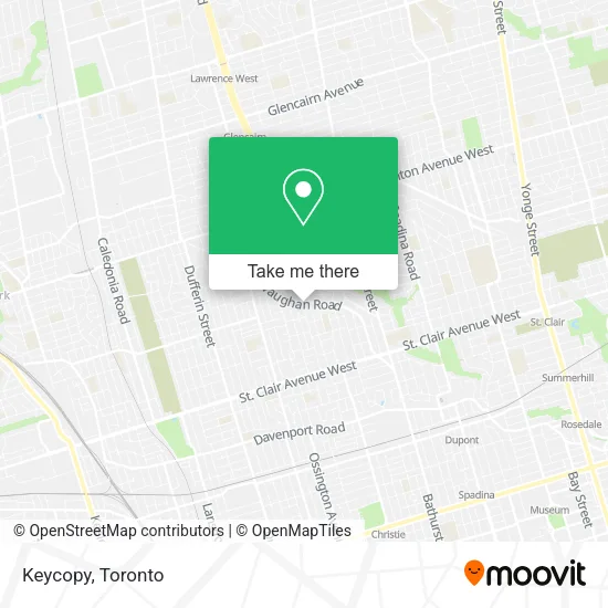 Keycopy map