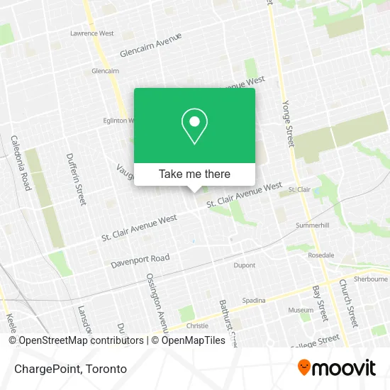 ChargePoint map