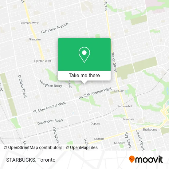 STARBUCKS map