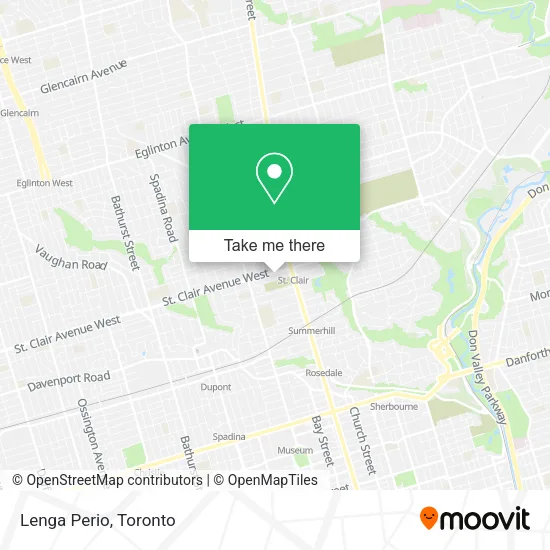 Lenga Perio map