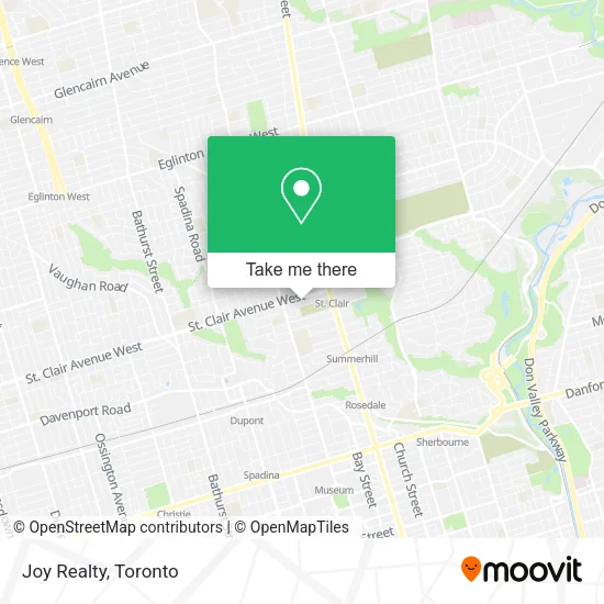 Joy Realty map
