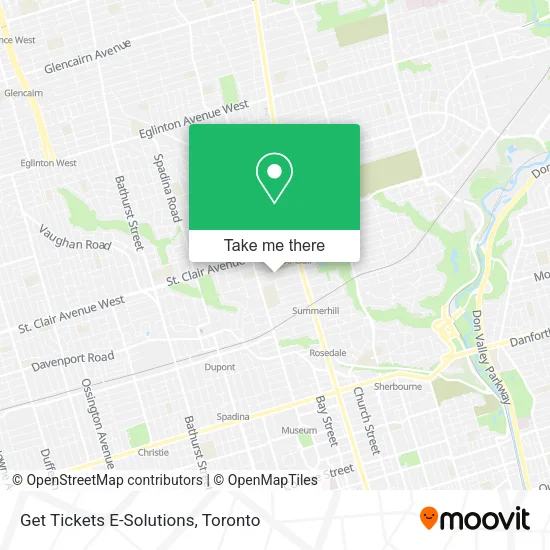 Get Tickets E-Solutions map
