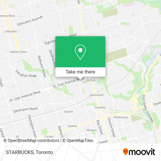 STARBUCKS map