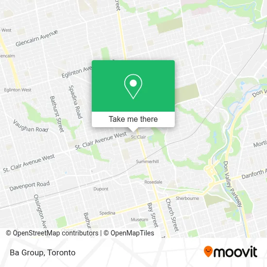 Ba Group map