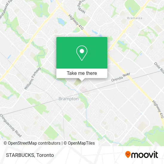 STARBUCKS map