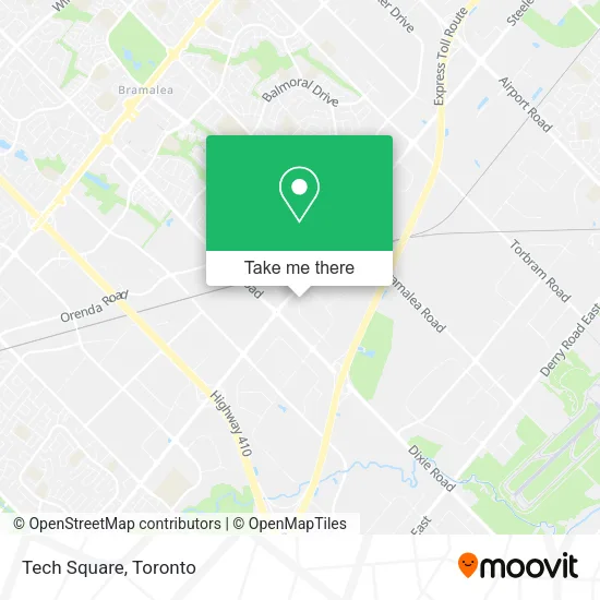 Tech Square map