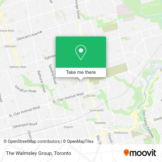 The Walmsley Group map