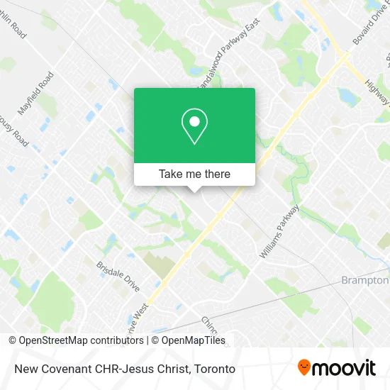 New Covenant CHR-Jesus Christ map