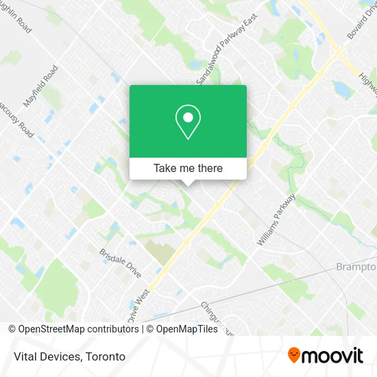 Vital Devices map