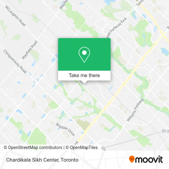 Chardikala Sikh Center map