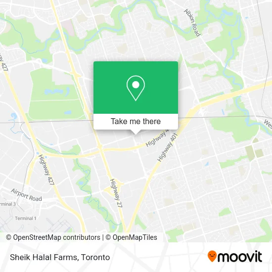 Sheik Halal Farms map