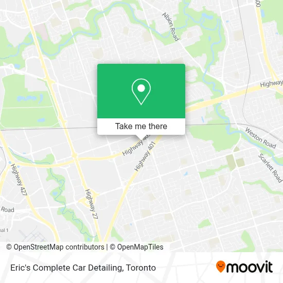 Eric's Complete Car Detailing map