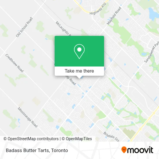 Badass Butter Tarts map