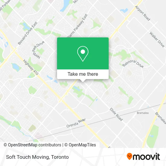 Soft Touch Moving map