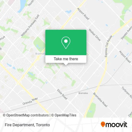 Fire Department map