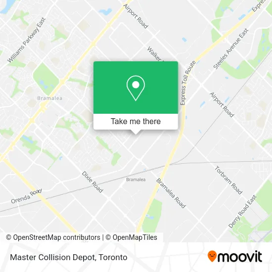 Master Collision Depot map