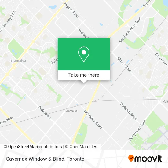 Savemax Window & Blind map