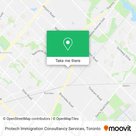 Protech Immigration Consultancy Services map