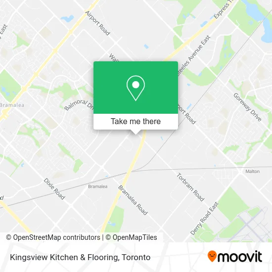Kingsview Kitchen & Flooring map
